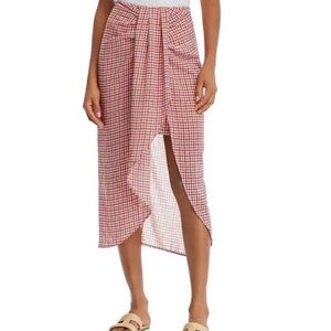 C/MEO Collective “Counting All” high low skirt